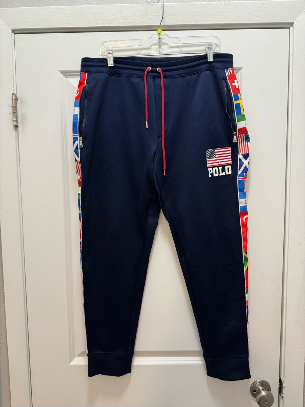 Polo Ralph Lauren Flag Fleece jogger Pants Navy